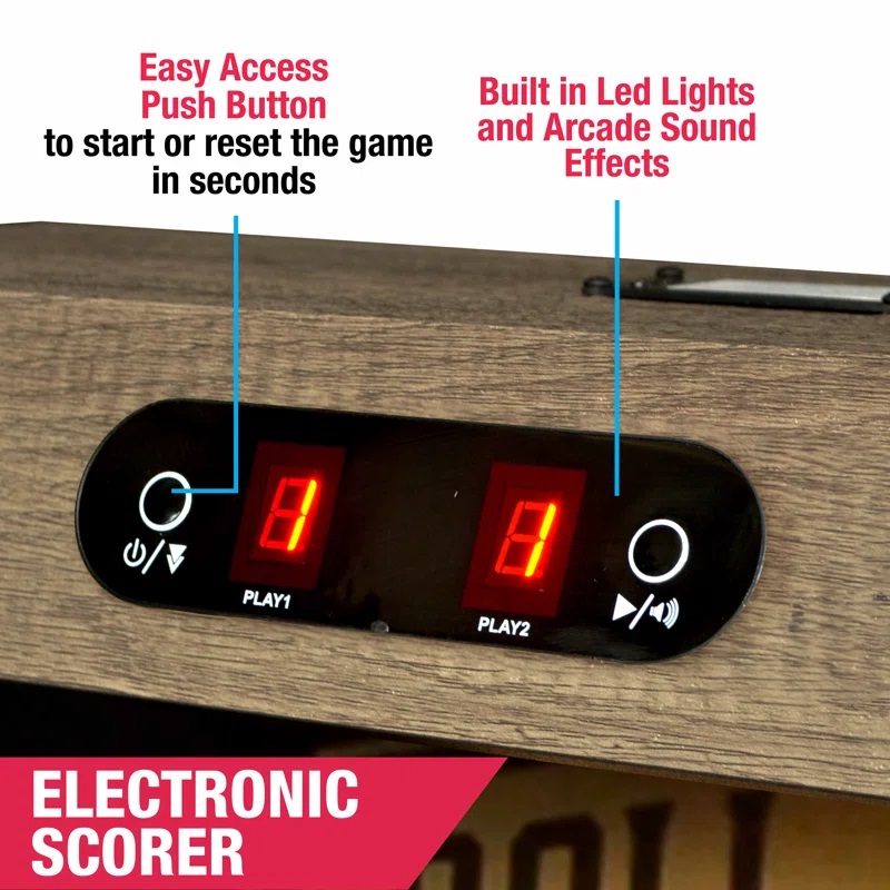 Juego de Arcade MD Sports con Sistema Electrónico de Puntuación y Retorno de Pelota